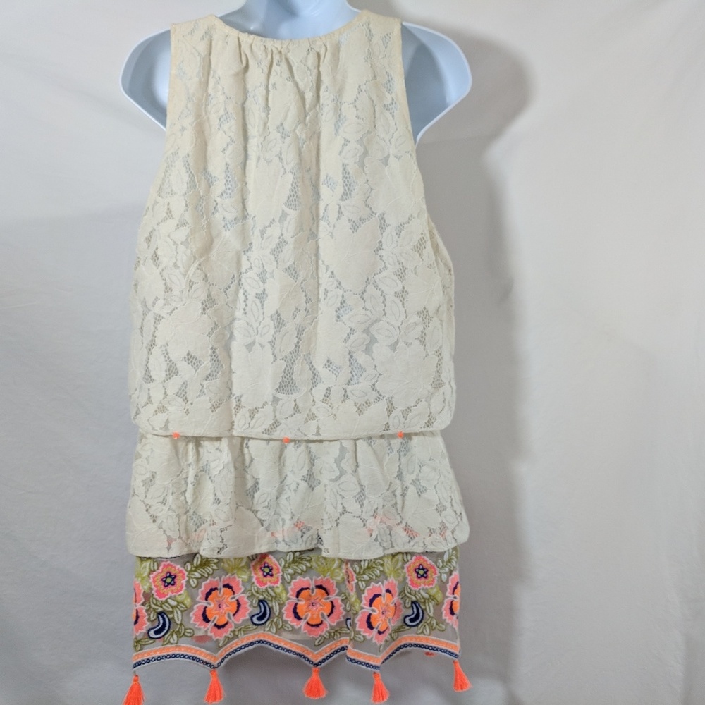 Anthro Helmant and Nandita Layered Lace Dress - Picture 5 of 8